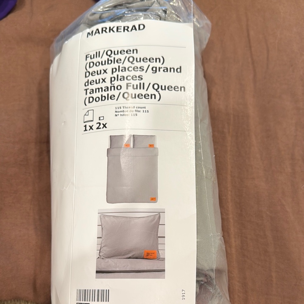 Virgil Abloh / OFF-WHITE x IKEA MARKERAD Duvet Cover